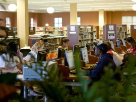 Newman-University-Dugan-library-campus-student-center-computer-lab-9173