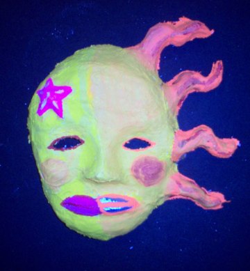 Middle School mask lesson, Marcia Lavery